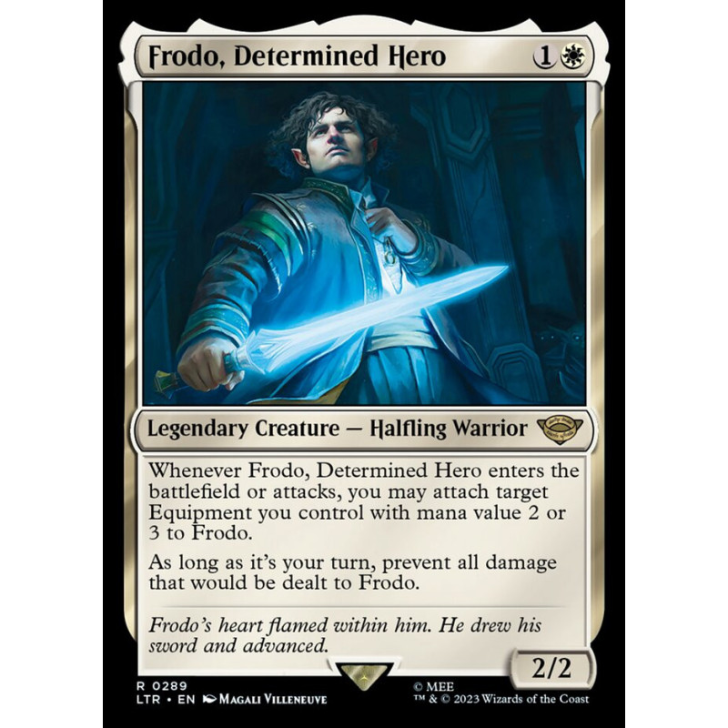 Frodo, Determined Hero