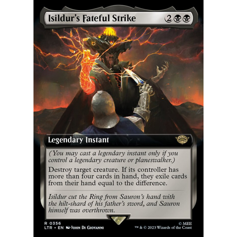 Isildur's Fateful Strike
