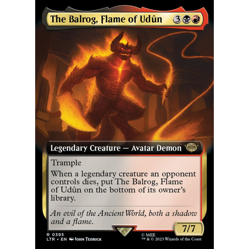 The Balrog, Flame of Udûn