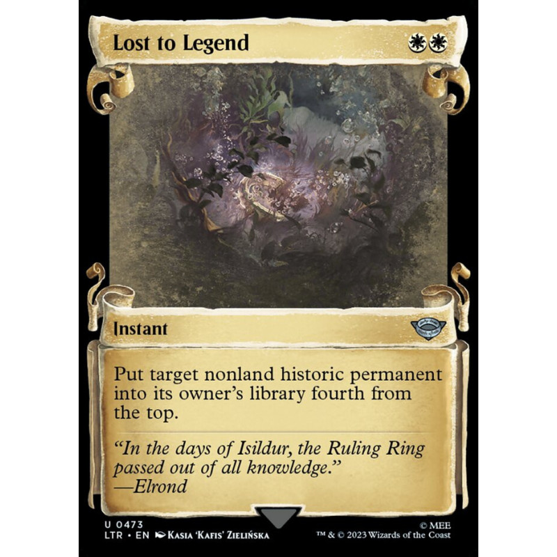 Lost to Legend
