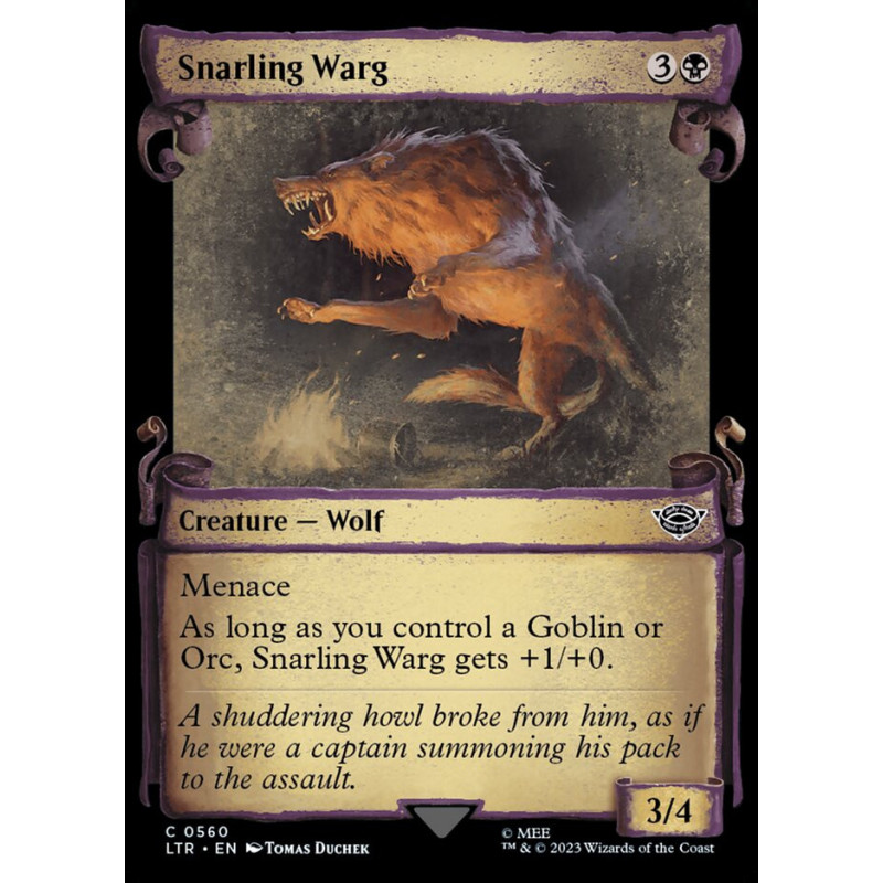 Snarling Warg