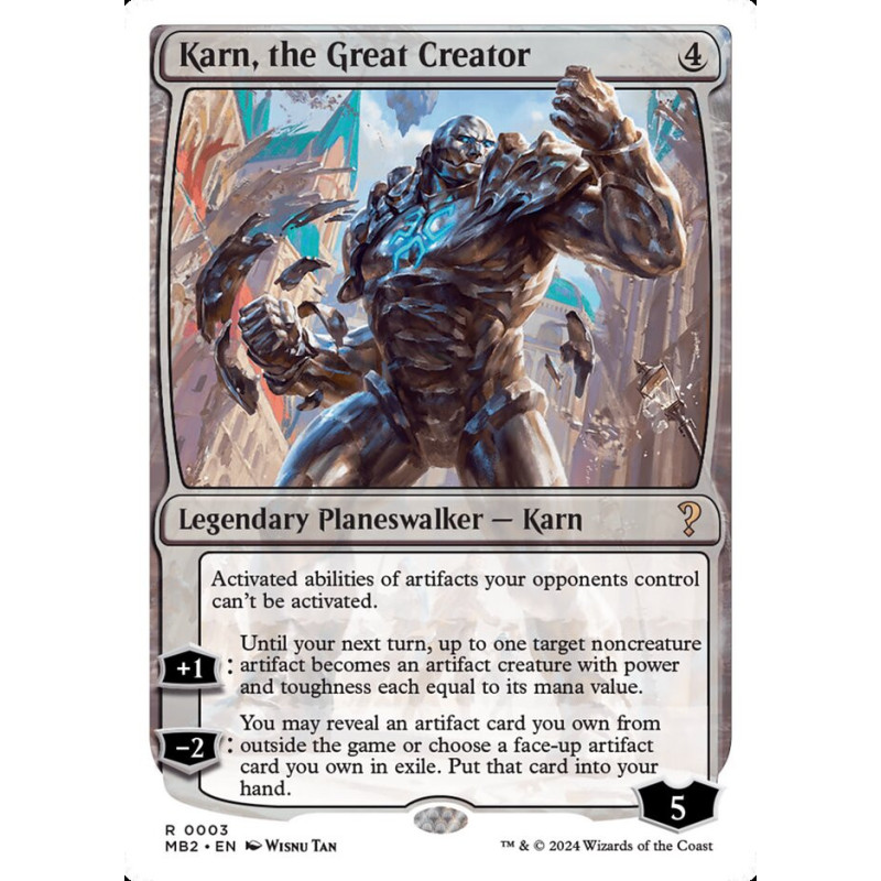 Karn, the Great Creator