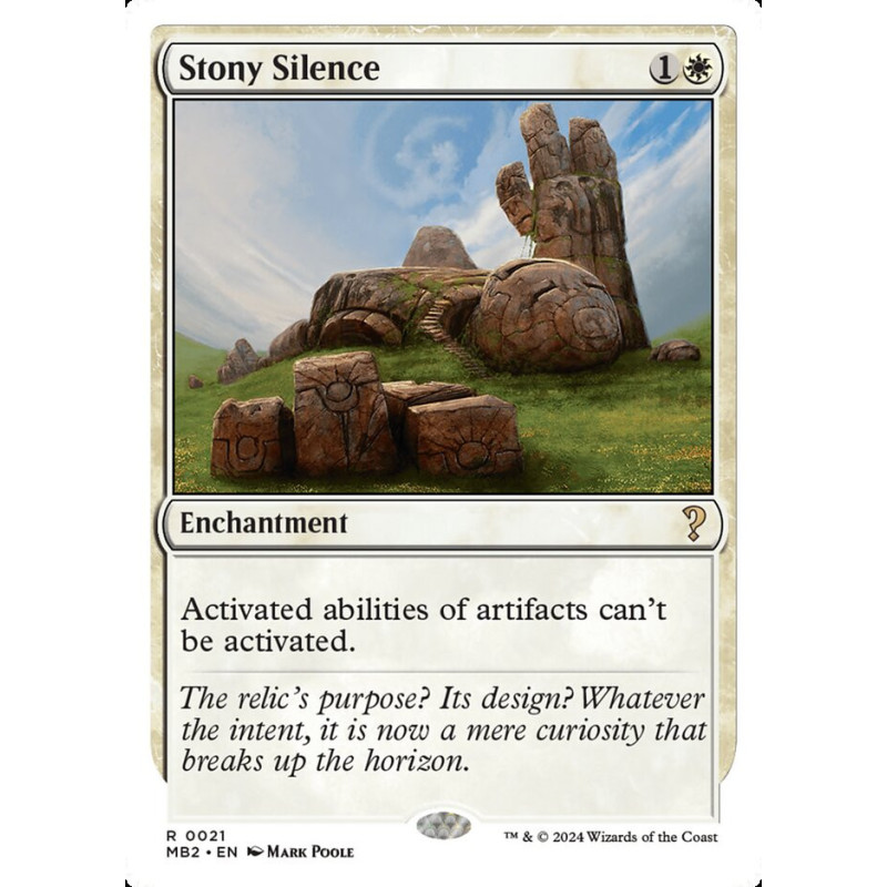 Stony Silence