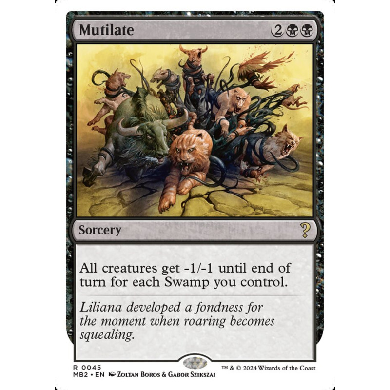 Mutilate