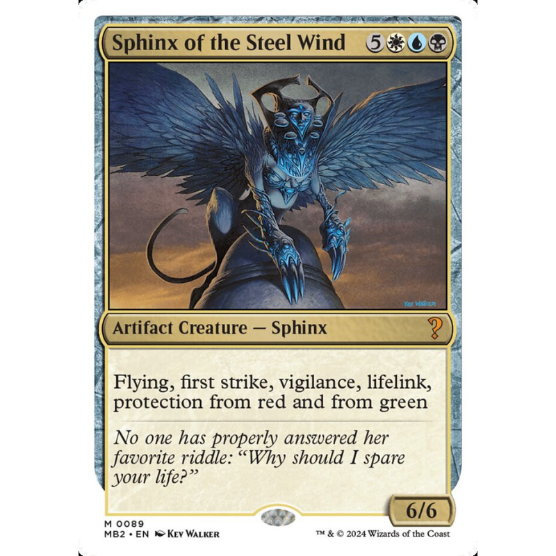 Sphinx of the Steel Wind