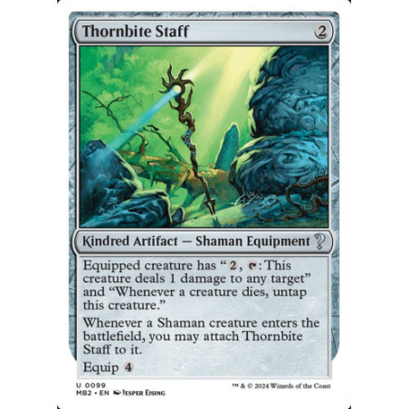 Thornbite Staff