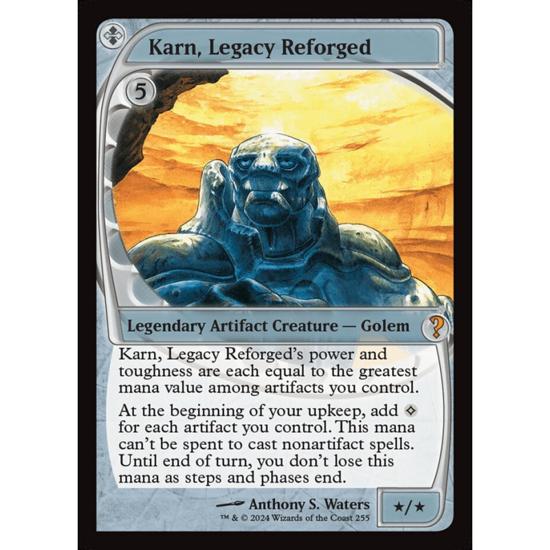 Karn, Legacy Reforged