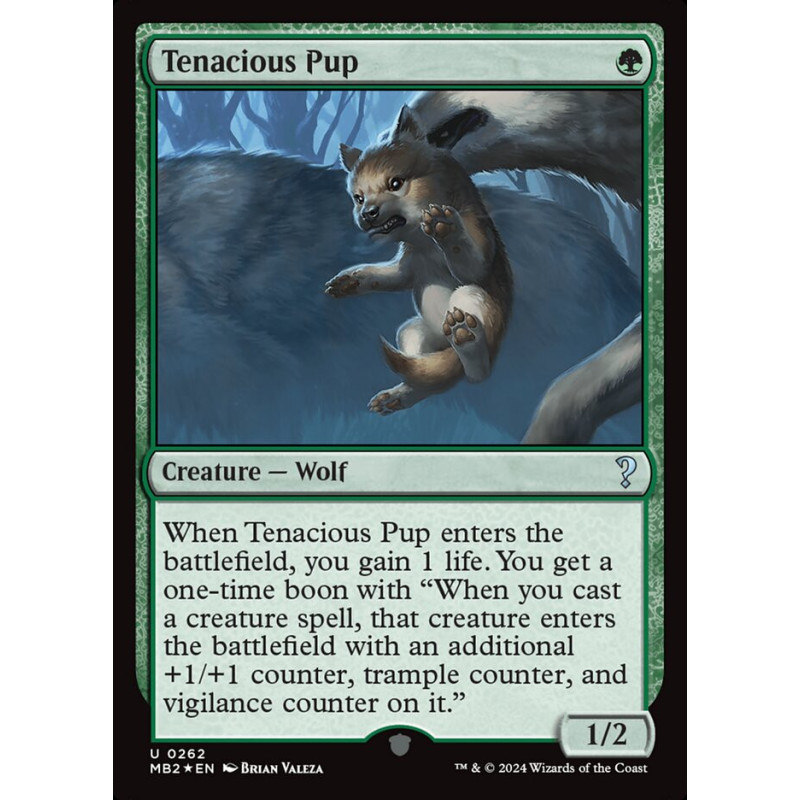 Tenacious Pup