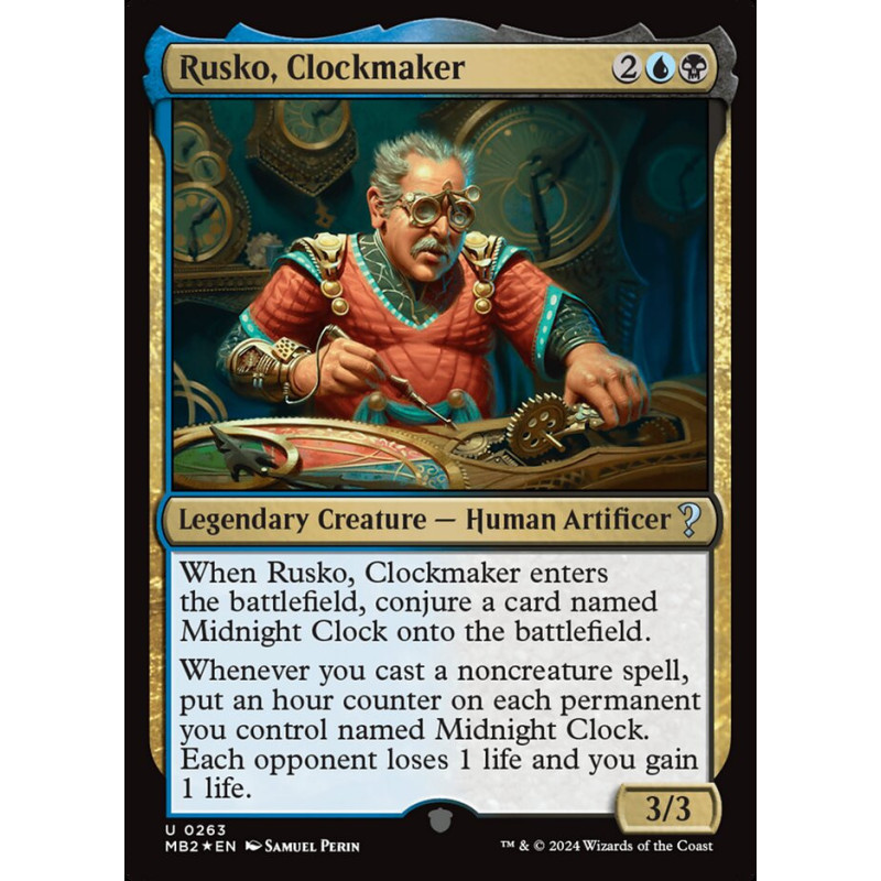 Rusko, Clockmaker