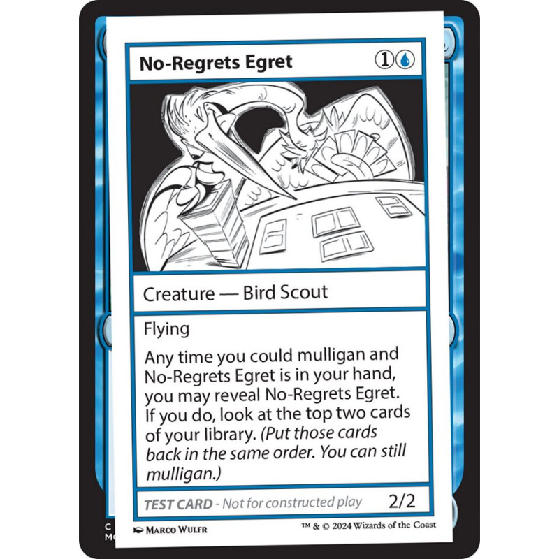 No-Regrets Egret