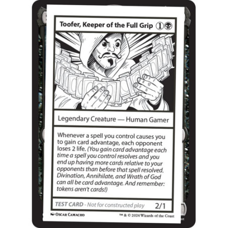 Toofer, Keeper of the Full Grip