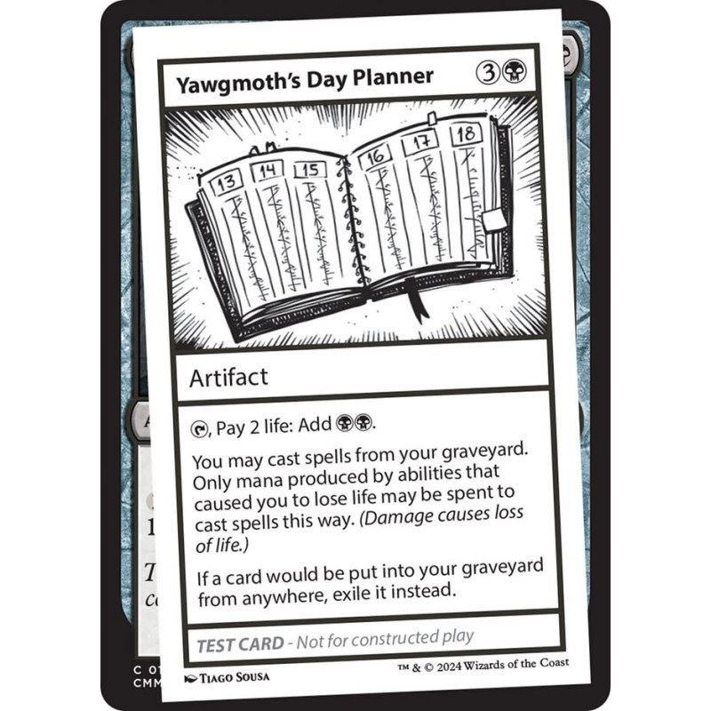 Yawgmoth's Day Planner
