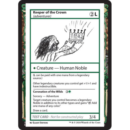 Keeper of the Crown // Coronation of the Wilds