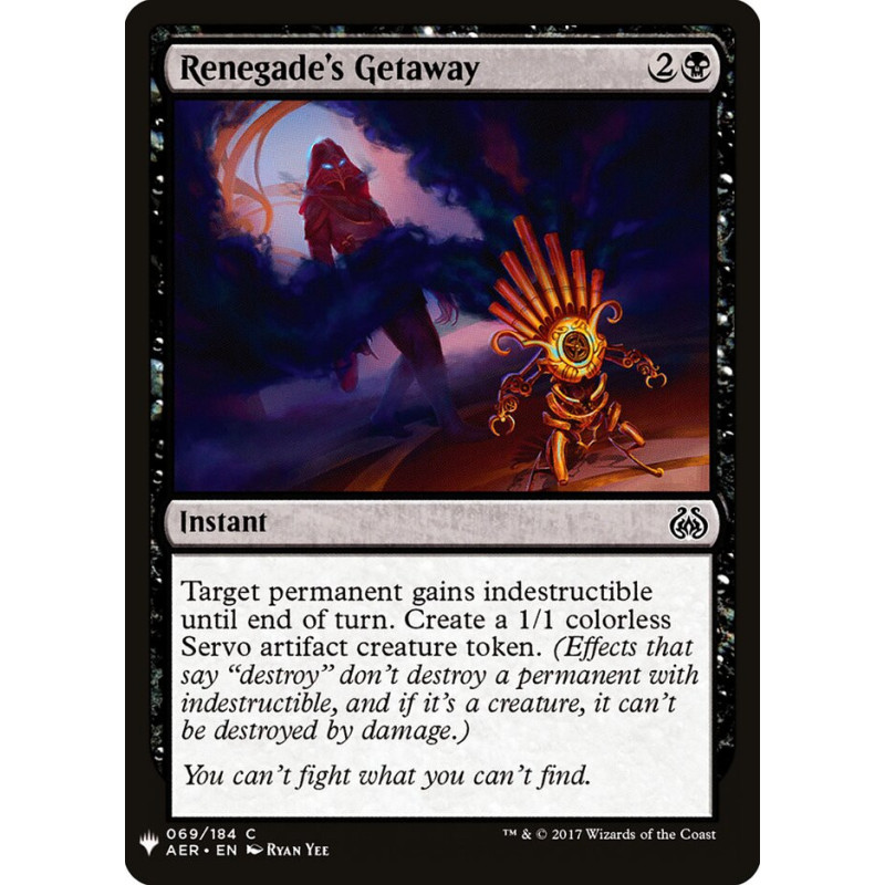 Renegade's Getaway