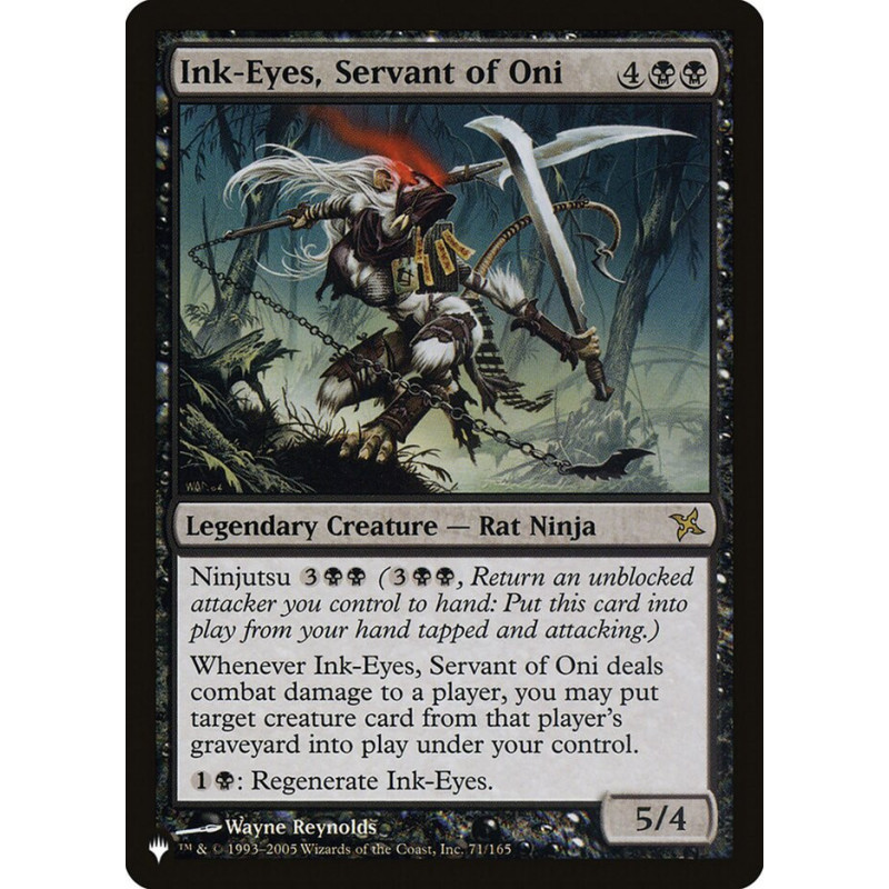 Ink-Eyes, Servant of Oni