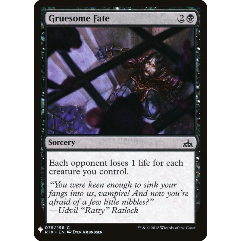 Gruesome Fate