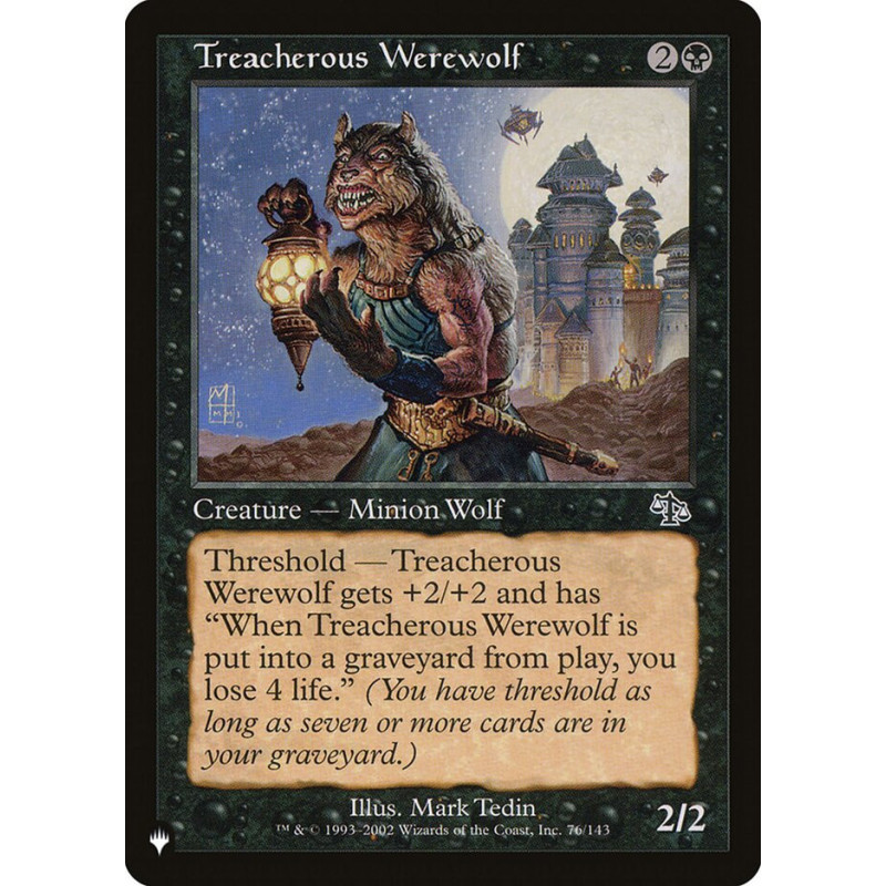 Treacherous Werewolf