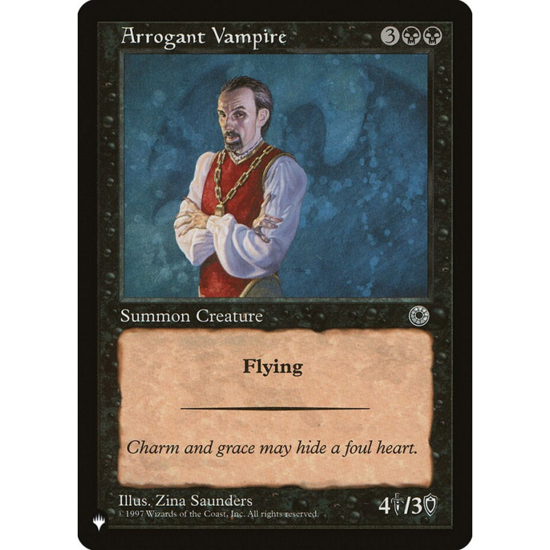 Arrogant Vampire