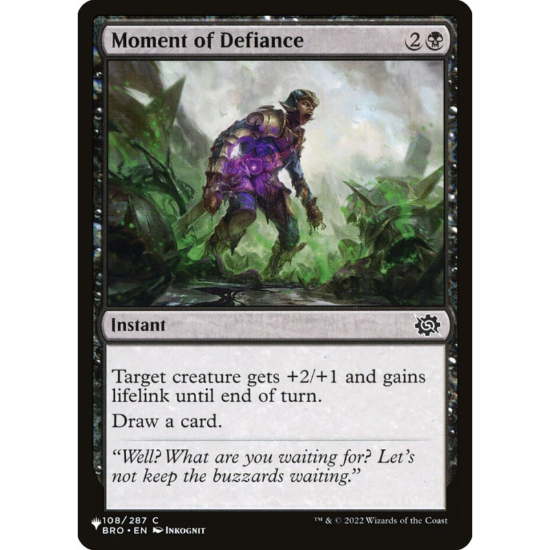 Moment of Defiance