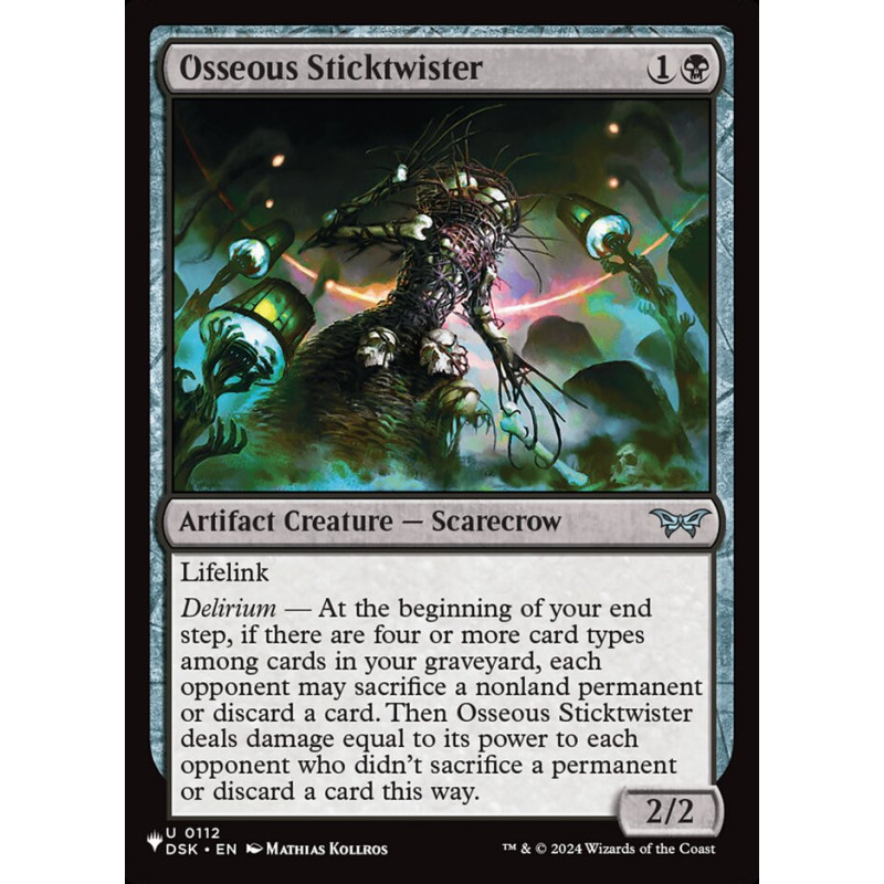 Osseous Sticktwister