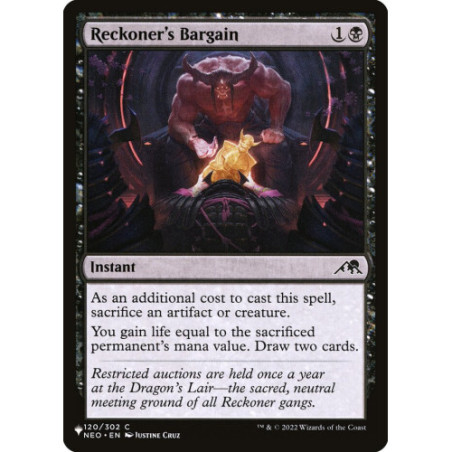 Reckoner's Bargain