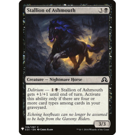 Stallion of Ashmouth