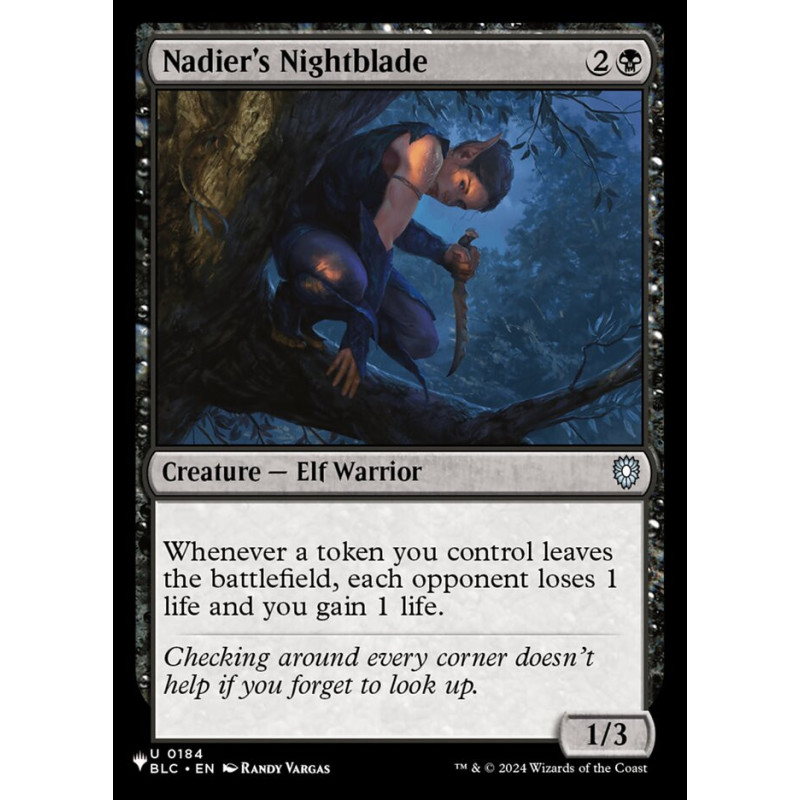 Nadier's Nightblade