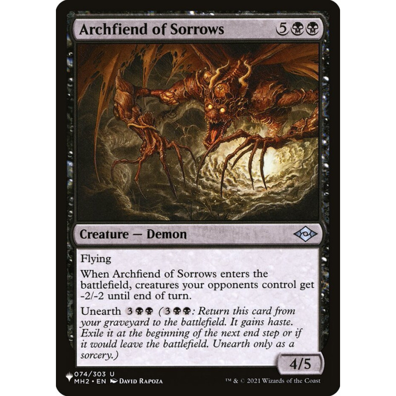 Archfiend of Sorrows
