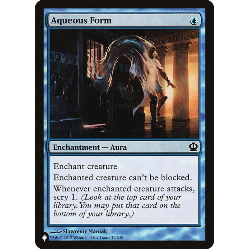 Aqueous Form