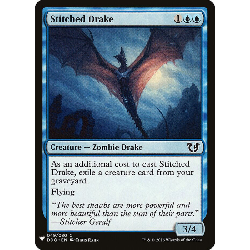Stitched Drake