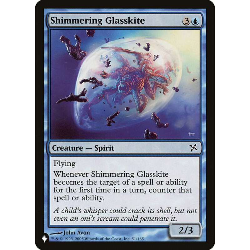 Shimmering Glasskite