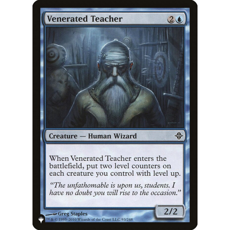 Venerated Teacher