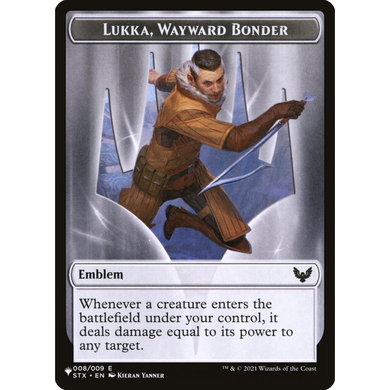 Lukka, Wayward Bonder Emblem
