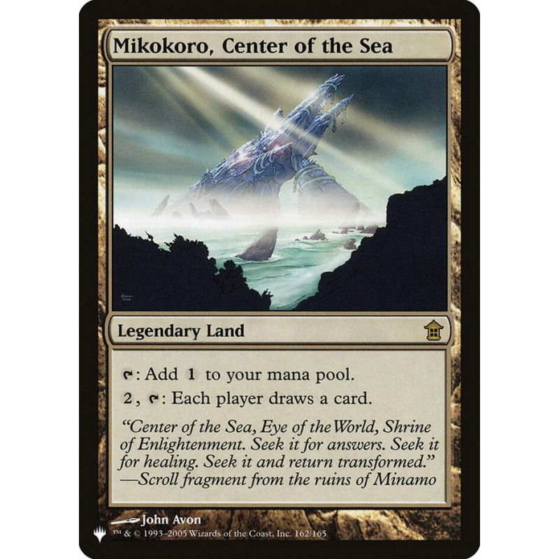 Mikokoro, Center of the Sea