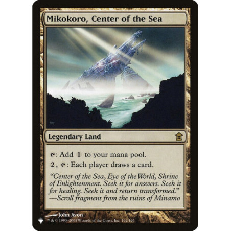 Mikokoro, Center of the Sea