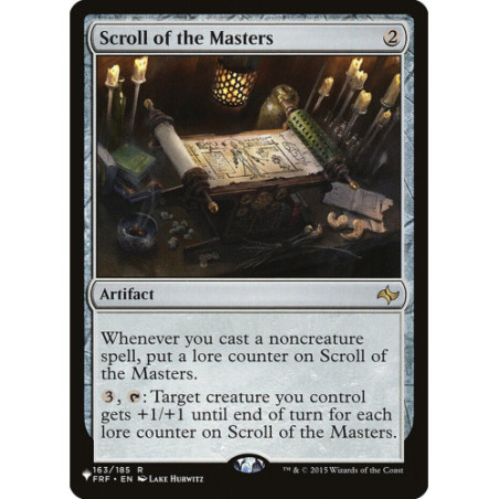 Scroll of the Masters