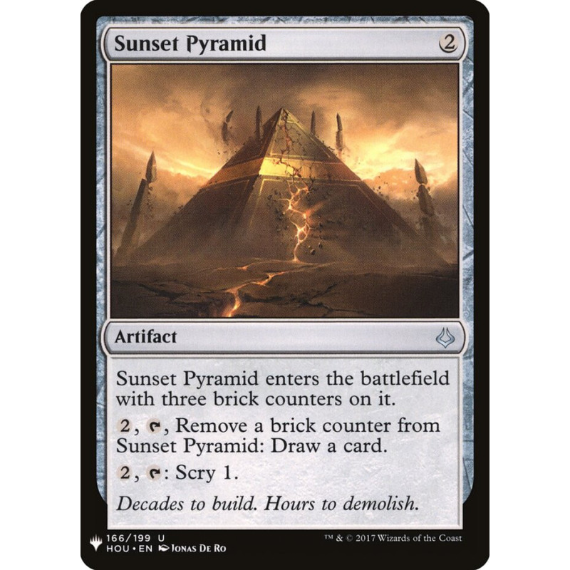 Sunset Pyramid