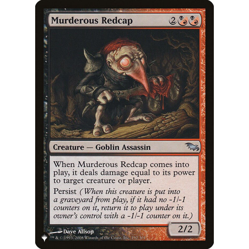 Murderous Redcap