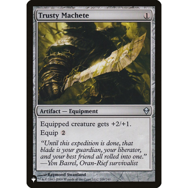 Trusty Machete