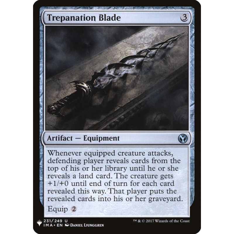Trepanation Blade