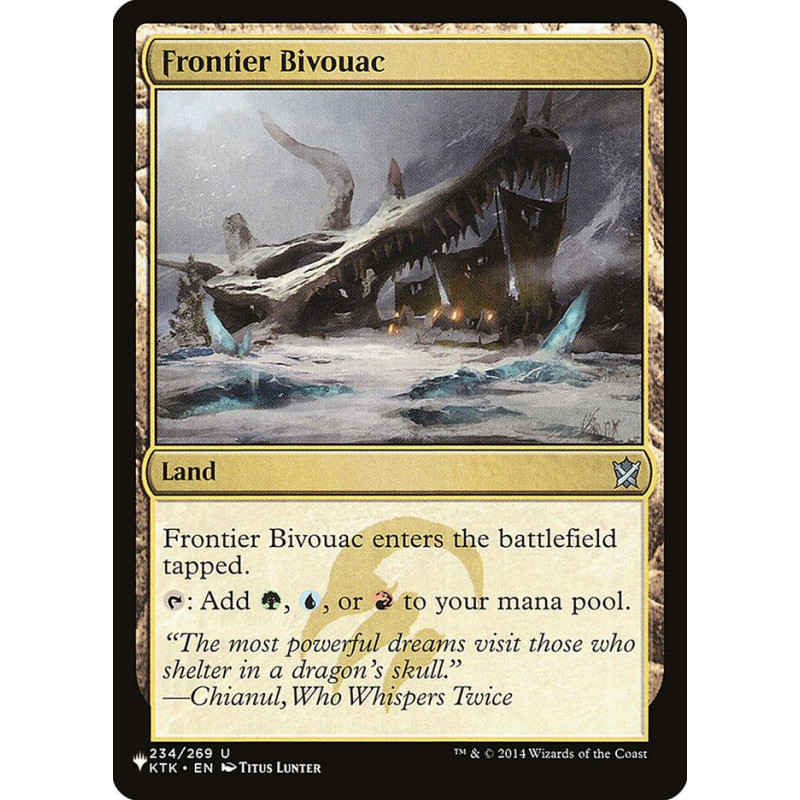 Frontier Bivouac
