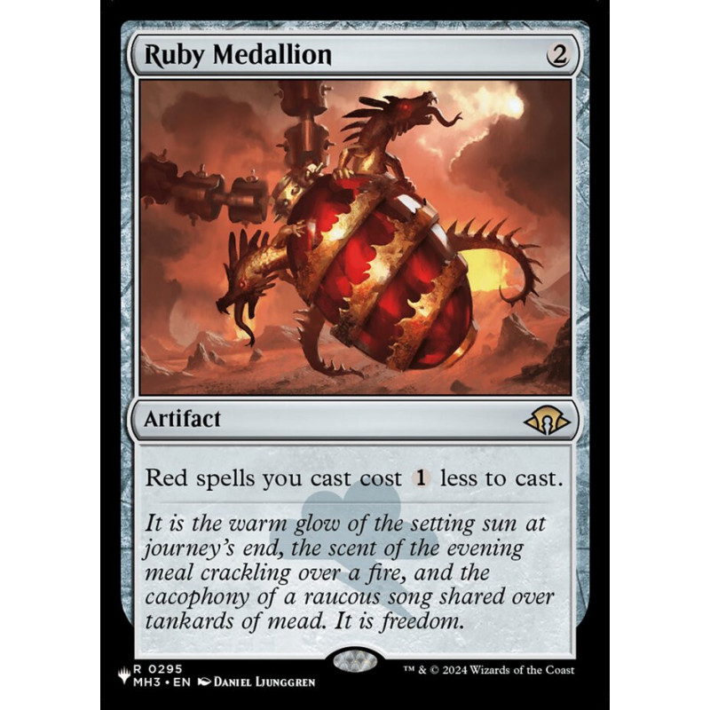 Ruby Medallion