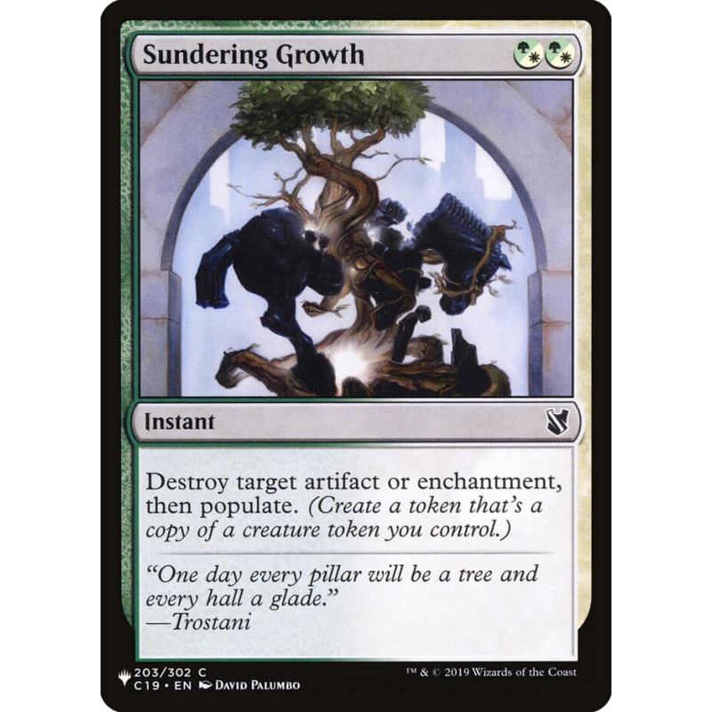 Sundering Growth