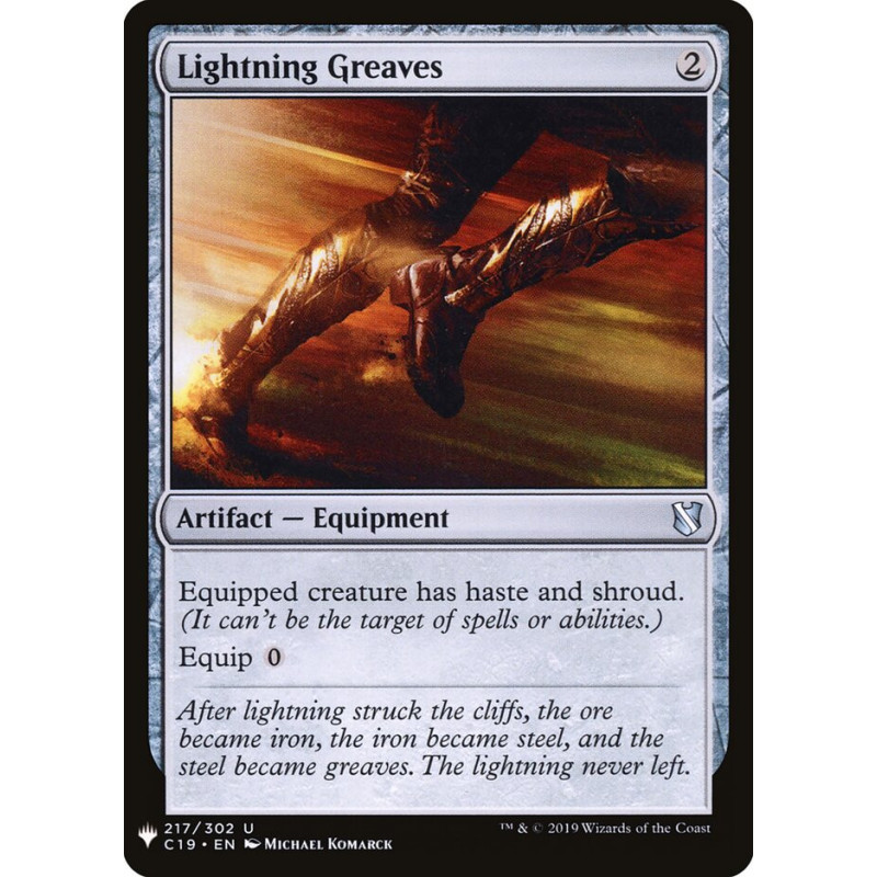 Lightning Greaves