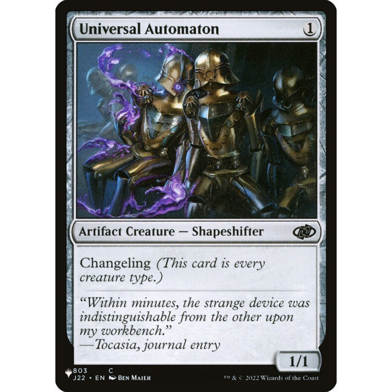 Universal Automaton