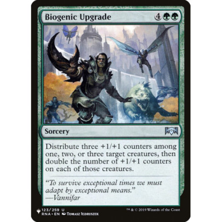 Biogenic Upgrade