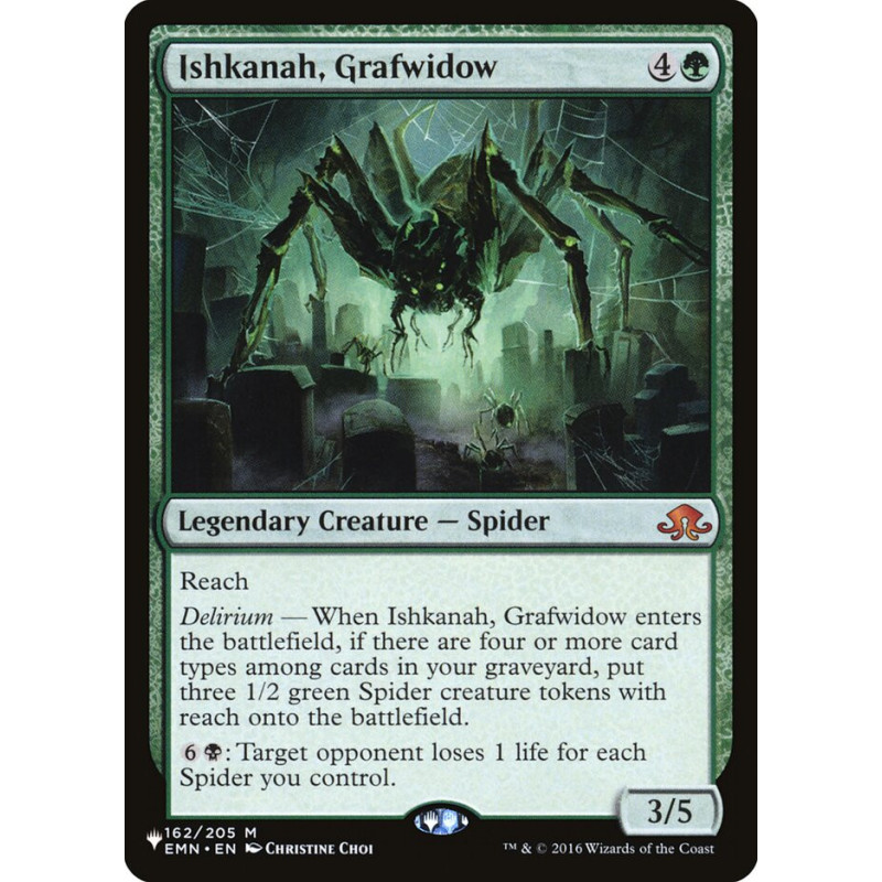 Ishkanah, Grafwidow