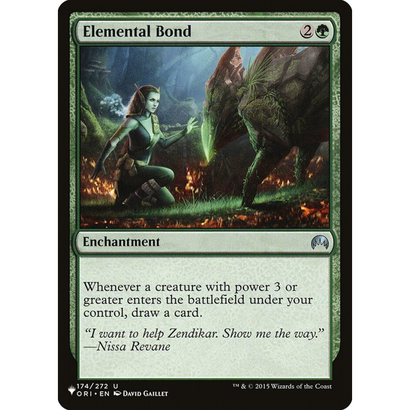 Elemental Bond