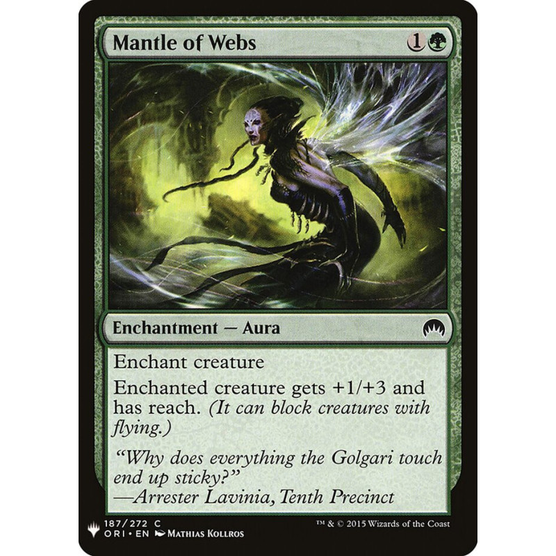 Mantle of Webs