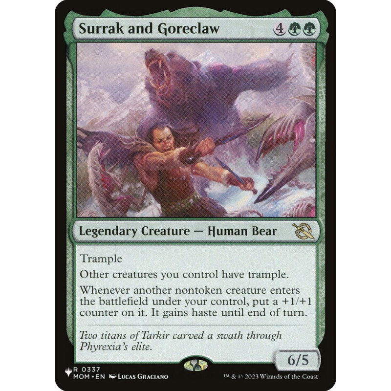 Surrak and Goreclaw
